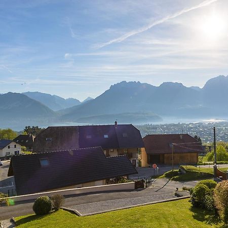St Jorioz- Cosy Chalet Vue Lac Et Montagnes - Lla Selections By Location Lac Annecy サン・ジョリオ エクステリア 写真