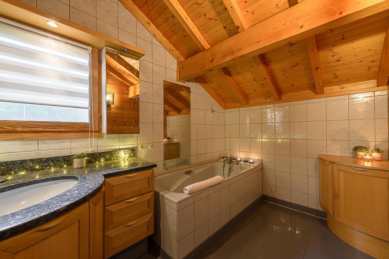 St Jorioz- Cosy Chalet Vue Lac Et Montagnes - Lla Selections By Location Lac Annecy サン・ジョリオ エクステリア 写真